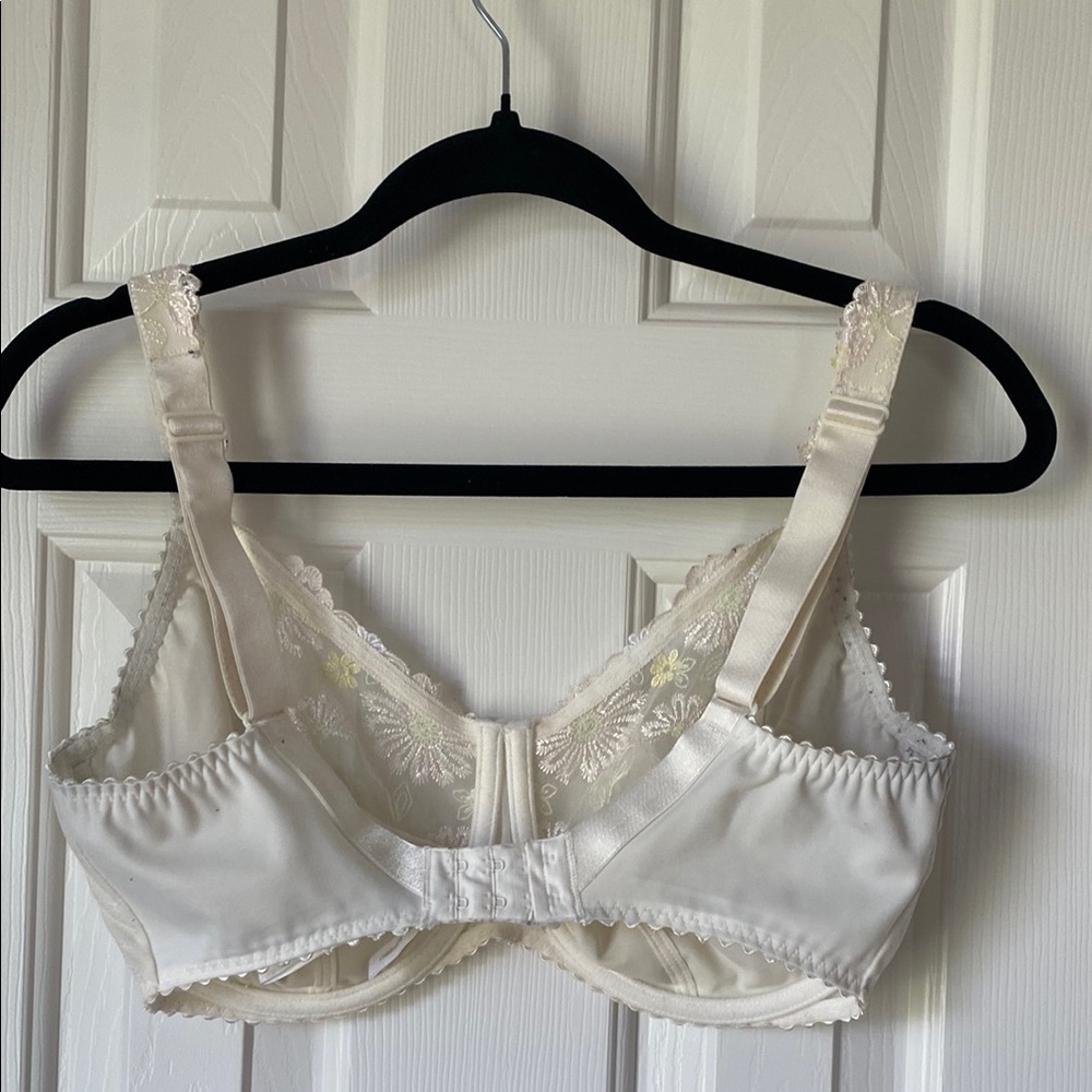 Prima Donna Cream and Yellow Lace Bra 36G - Picture 4 of 6